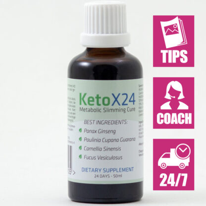 Ketox24 Afslankdruppels voor 24 dagen
